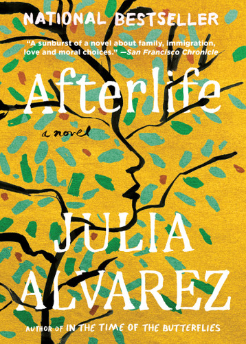 Afterlife book cover by Julia Alvarez