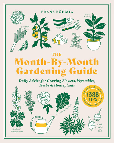 The Month-by-Month Gardening Guide: Daily Advice for Growing Flowers, Vegetables, Herbs, and Houseplants book cover by Franz Bohmig