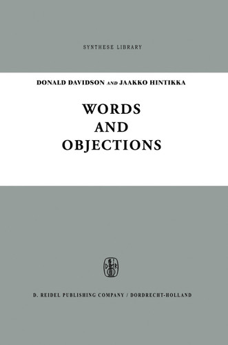 Words and Objections: Essays on the Work of W.V. Quine (Synthese Library #21) book cover by 