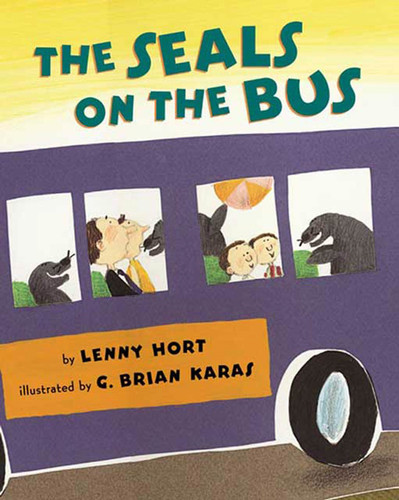 The Seals on the Bus book cover by Lenny Hort