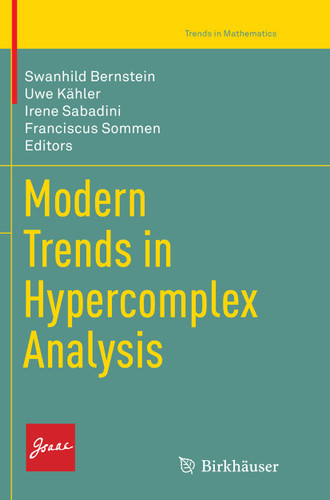 Modern Trends in Hypercomplex Analysis (Trends in Mathematics) book cover by 