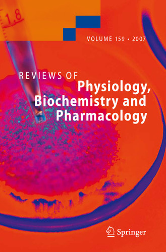 Reviews of Physiology, Biochemistry and Pharmacology 159 (Reviews of Physiology, Biochemistry and Pharmacology #159) book cover by 
