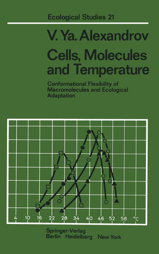 Cells, Molecules and Temperature: Conformational Flexibility of Macromolecules and Ecological Adaptation (Ecological Studies #21) book cover by Vladimir Ya. Alexandrov