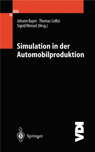 Simulation in der Automobilproduktion (VDI-Buch) book cover by 