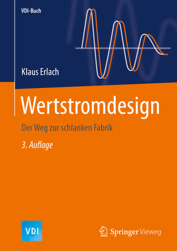 Wertstromdesign: Der Weg zur schlanken Fabrik (VDI-Buch) book cover by Klaus Erlach