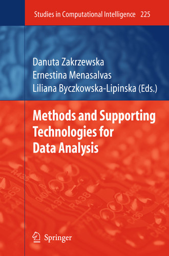 Methods and Supporting Technologies for Data Analysis (Studies in Computational Intelligence #225) book cover by 