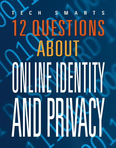 12 Questions about Online Identity and Privacy book cover by Marysa Storm