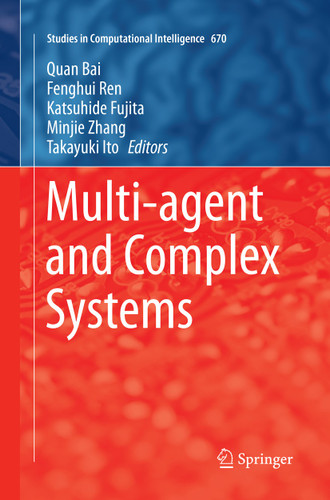 Multi-agent and Complex Systems (Studies in Computational Intelligence #670) book cover by 