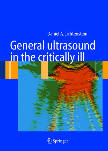 General ultrasound in the critically ill book cover by Daniel A. Lichtenstein