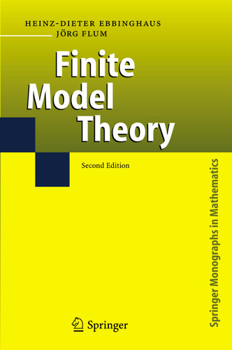Finite Model Theory: Second Edition (Springer Monographs in Mathematics) book cover by Heinz-Dieter Ebbinghaus, Jörg Flum