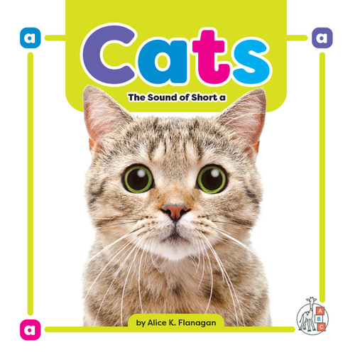 Cats: The Sound of Short a book cover by Alice K. Flanagan