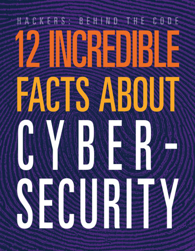 12 Incredible Facts about Cybersecurity (Hackers: Behind the Code) book cover by Meghan Hatalla