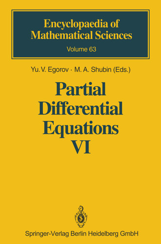 Partial Differential Equations VI: Elliptic and Parabolic Operators (Encyclopaedia of Mathematical Sciences #63) book cover by 