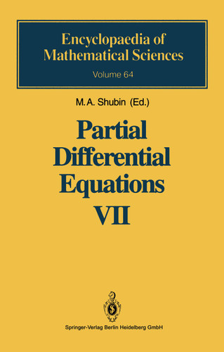 Partial Differential Equations VII: Spectral Theory of Differential Operators (Encyclopaedia of Mathematical Sciences #64) book cover by 