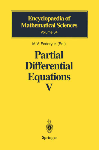 Partial Differential Equations V: Asymptotic Methods for Partial Differential Equations (Encyclopaedia of Mathematical Sciences #34) book cover by 