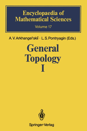 General Topology I: Basic Concepts and Constructions Dimension Theory (Encyclopaedia of Mathematical Sciences #17) book cover by 