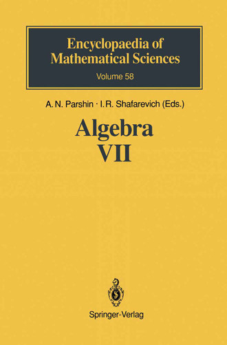 Algebra VII: Combinatorial Group Theory Applications to Geometry (Encyclopaedia of Mathematical Sciences) book cover by D.J. Collins, R.I. Grigorchuk, P.F. Kurchanov, H. Zieschang