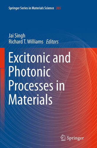 Excitonic and Photonic Processes in Materials (Springer Series in Materials Science #203) book cover by 