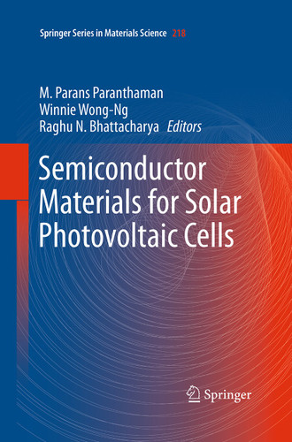 Semiconductor Materials for Solar Photovoltaic Cells (Springer Series in Materials Science #218) book cover by 
