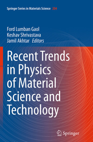 Recent Trends in Physics of Material Science and Technology (Springer Series in Materials Science #204) book cover by 