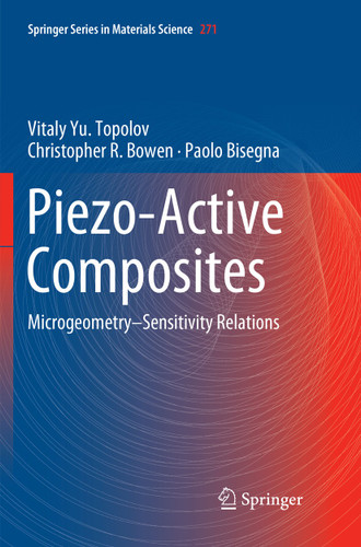 Piezo-Active Composites: Microgeometry–Sensitivity Relations (Springer Series in Materials Science #271) book cover by Vitaly Yu. Topolov, Christopher R. Bowen, Paolo Bisegna