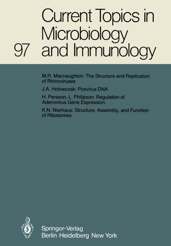 Current Topics in Microbiology and Immunology (Current Topics in Microbiology and Immunology #97) book cover by W. Henle, P. H. Hofschneider, H. Koprowski, F. Melchers, R. Rott, H. G. Schweiger, P. K. Vogt