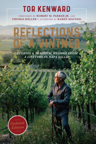 Reflections of a Vintner: Stories and Seasonal Wisdom from a Lifetime in Napa Valley book cover by Karen MacNeil, Tor Kenward