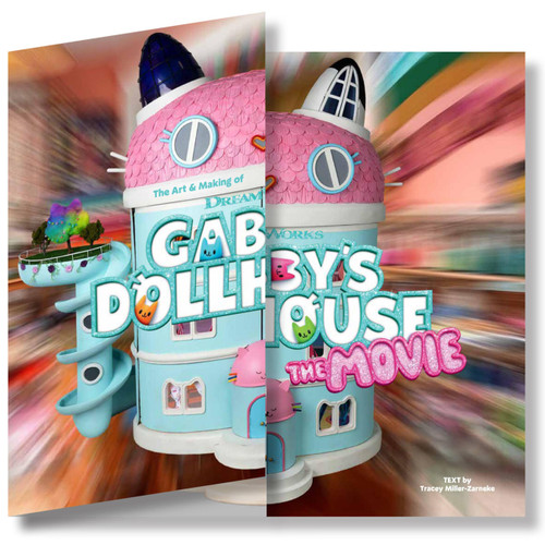 The Art & Making of DreamWorks GABBY'S DOLLHOUSE: THE MOVIE book cover by Tracey Miller-Zarneke, Laila Lockhart Kraner