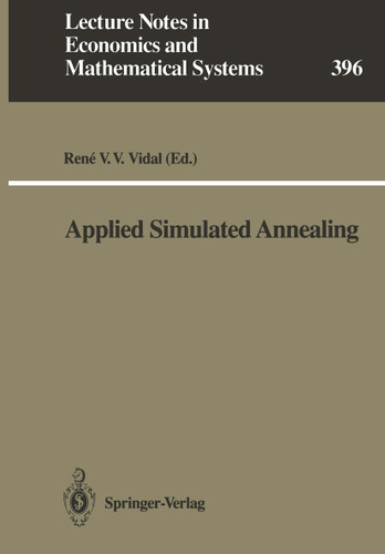 Applied Simulated Annealing (Lecture Notes in Economics and Mathematical Systems #396) book cover by 