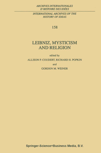 Leibniz, Mysticism and Religion (International Archives of the History of Ideas Archives internationales d'histoire des idées #158) book cover by 