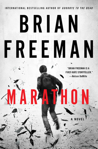 Marathon (A Jonathan Stride Novel #8) book cover by Brian Freeman