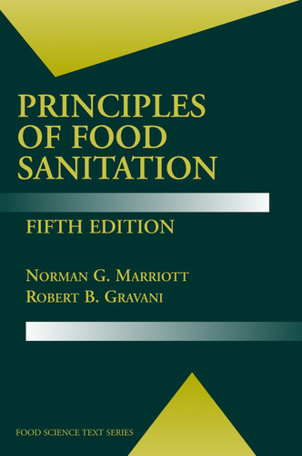 Principles of Food Sanitation (Food Science Text Series) book cover by Norman G. Marriott, Robert B. Gravani