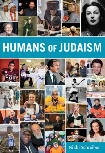 Humans of Judaism book cover by Nikki Schreiber