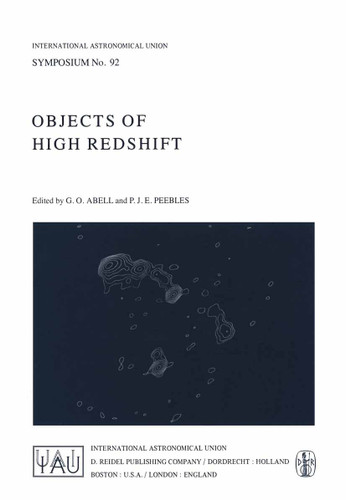 Objects of High Redshift (International Astronomical Union Symposia #92) book cover by 