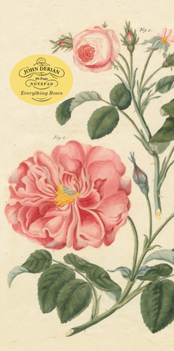John Derian Paper Goods: Everything Roses Notepad (John Derian Paper Goods) book cover by John Derian
