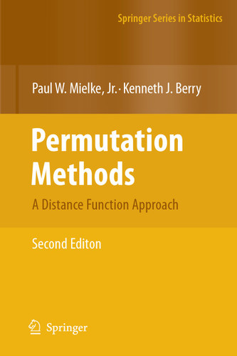 Permutation Methods: A Distance Function Approach (Springer Series in Statistics) book cover by Paul W. Mielke, Kenneth J. Berry