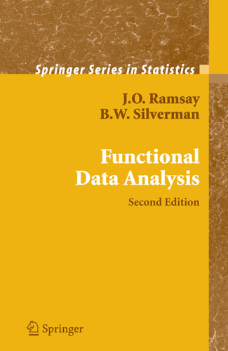 Functional Data Analysis (Springer Series in Statistics) book cover by James Ramsay, B. W. Silverman