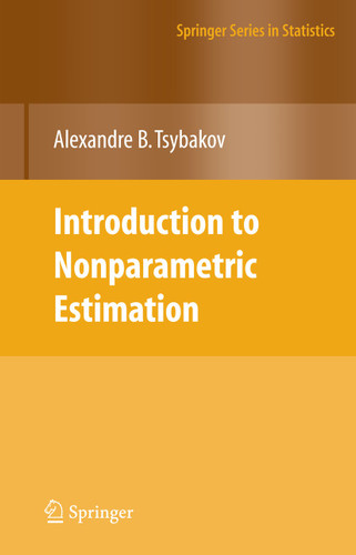 Introduction to Nonparametric Estimation (Springer Series in Statistics) book cover by Alexandre B. Tsybakov