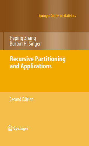 Recursive Partitioning and Applications (Springer Series in Statistics) book cover by Heping Zhang, Burton H. Singer