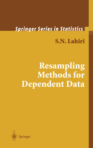 Resampling Methods for Dependent Data (Springer Series in Statistics) book cover by S. N. Lahiri