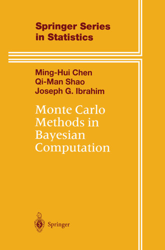 Monte Carlo Methods in Bayesian Computation (Springer Series in Statistics) book cover by Ming-Hui Chen, Qi-Man Shao, Joseph G. Ibrahim
