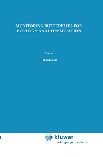 Monitoring Butterflies for Ecology and Conservation: The British Butterfly Monitoring Scheme (Conservation Biology #1) book cover by E. Pollard, T.J. Yates