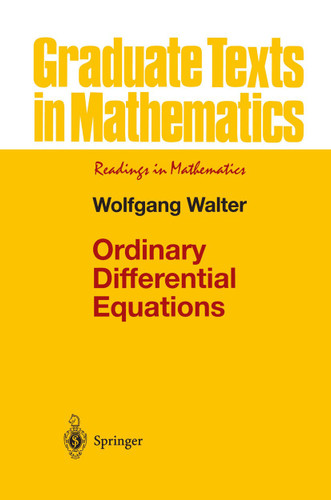 Ordinary Differential Equations (Graduate Texts in Mathematics #182) book cover by Wolfgang Walter
