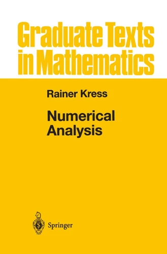 Numerical Analysis (Graduate Texts in Mathematics #181) book cover by Rainer Kress