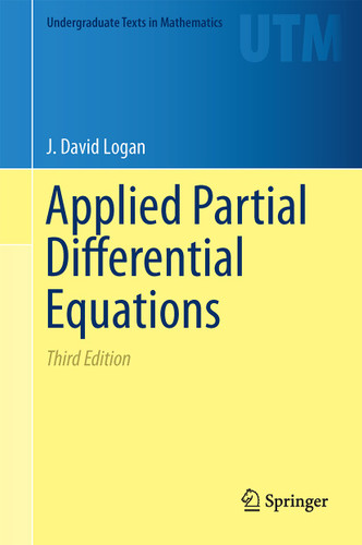 Applied Partial Differential Equations (Undergraduate Texts in Mathematics) book cover by J. David Logan