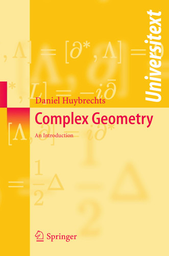 Complex Geometry: An Introduction (Universitext) book cover by Daniel Huybrechts