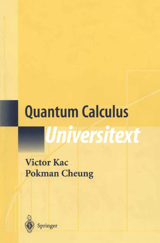 Quantum Calculus (Universitext) book cover by Victor Kac, Pokman Cheung
