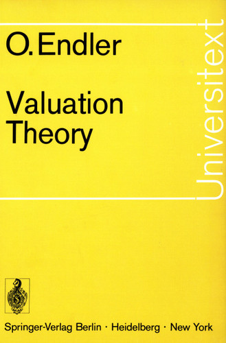 Valuation Theory (Universitext) book cover by Otto Endler