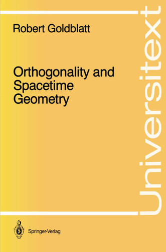 Orthogonality and Spacetime Geometry (Universitext) book cover by Robert Goldblatt