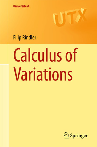 Calculus of Variations (Universitext) book cover by Filip Rindler